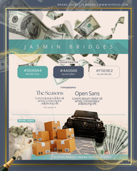 Custom Brand Identity Board – Visual Branding for Small Businesses