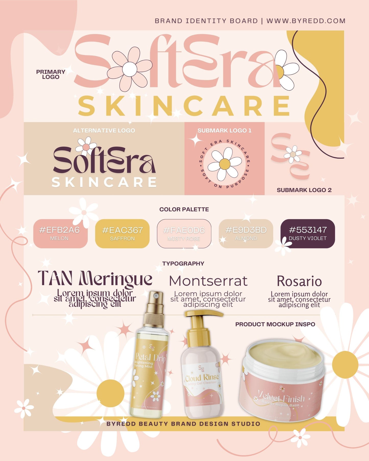 Custom Brand Identity Board – Visual Branding for Small Businesses