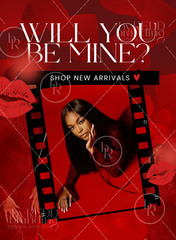 Will You Be Mine? - Website Banner (template)