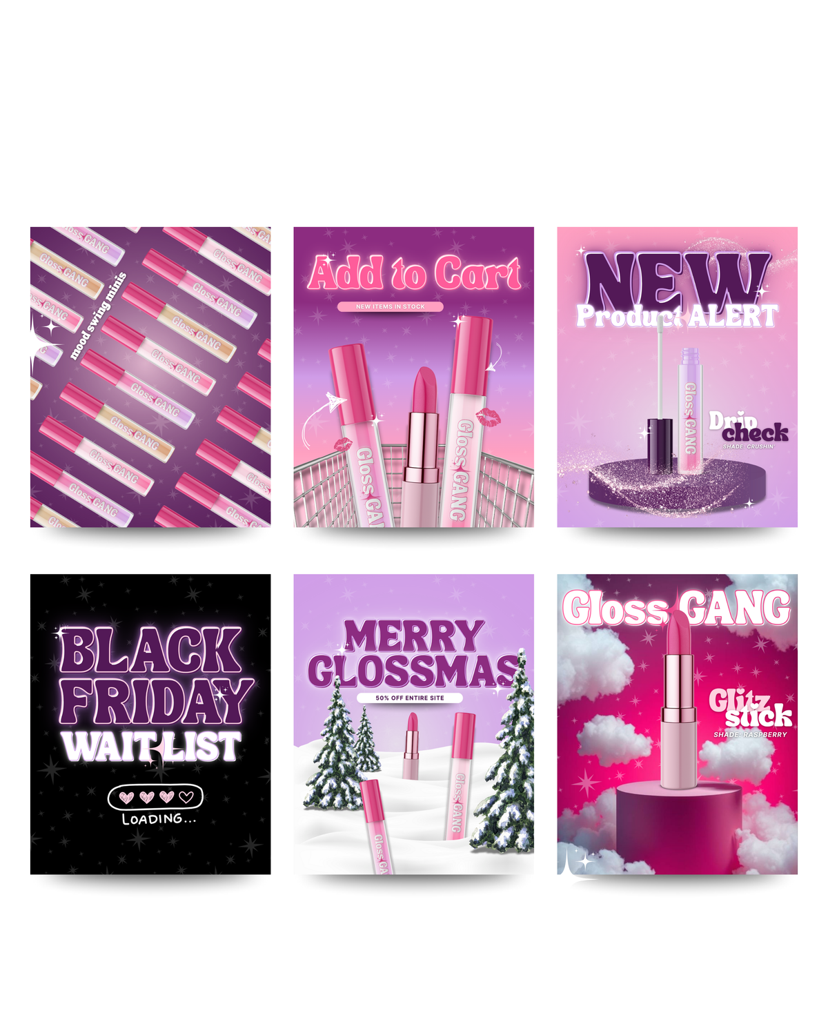 Seasonal Promo Graphics (custom)