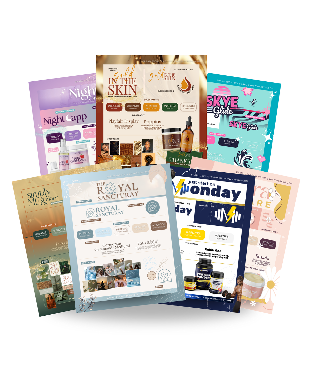 Custom Brand Identity Board – Visual Branding for Small Businesses