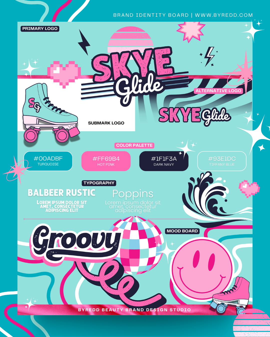 Custom Brand Identity Board – Visual Branding for Small Businesses