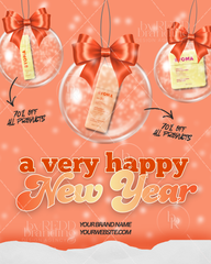 Very Happy New Year (template)