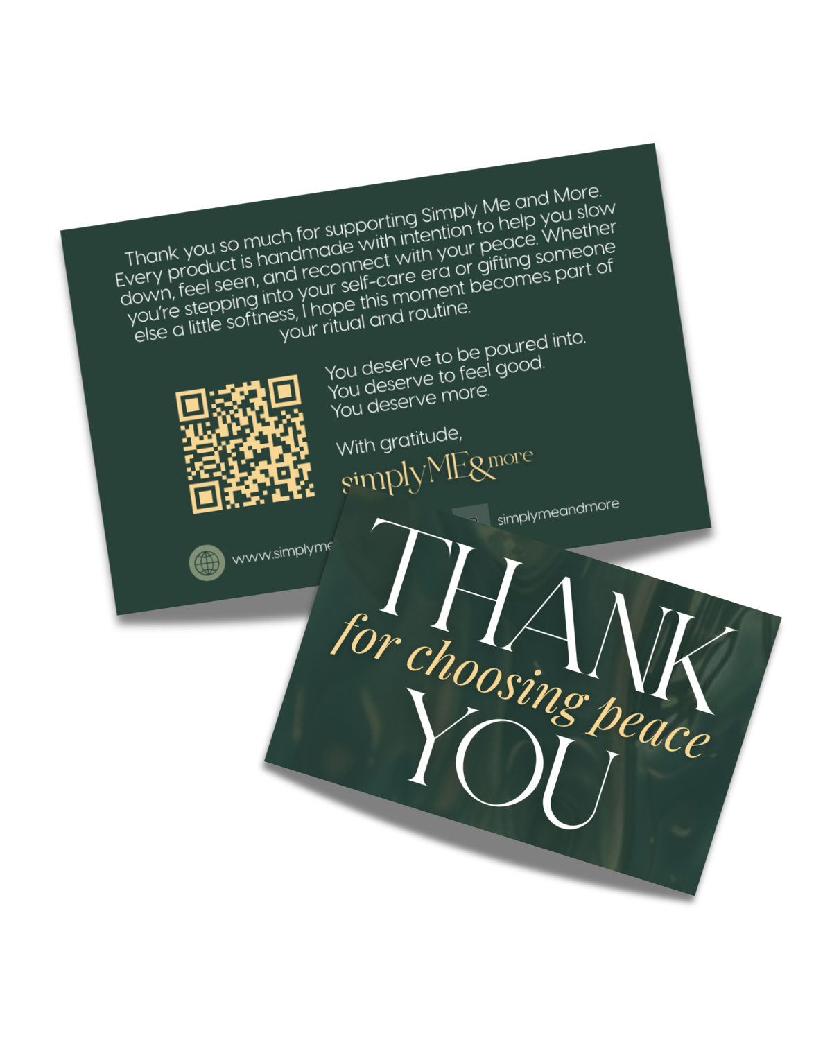 Thank You Card Design (custom)