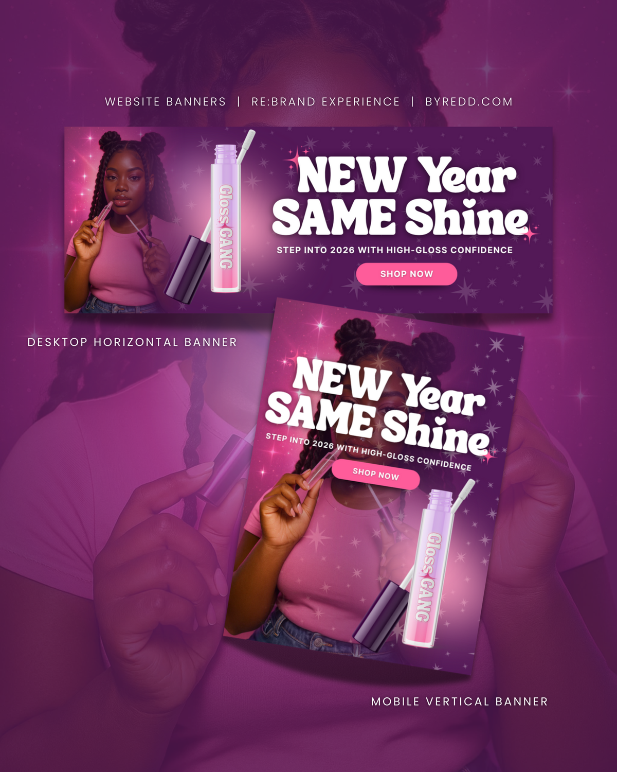 Website Banner Design (Horizontal & Vertical)